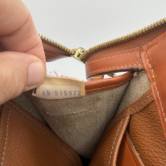 Vintage Dooney & Bourke, Leather Satchel Shoulder Bag All-Weather Leather Purse - Picture 10 of 16